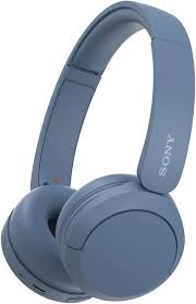 Sony WH-CH520 Wireless Headphones, 50 hours battery life, Clearer hands-free calling, Multipoint Connection, On-ear style, Blue.